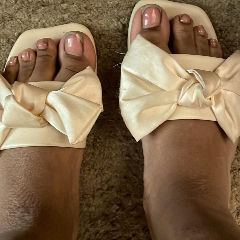 Nude sandals